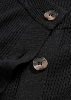 Clearance Ripp-Strickjacke in Viskose-Mix Damen Pullover & Strickjacken|Strickmode