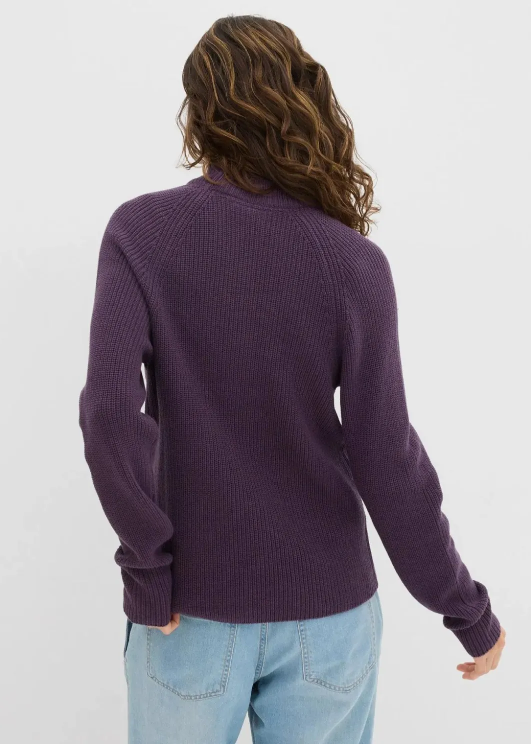 Discount Rippstrickpullover aus reiner Bio-Baumwolle Damen Bekleidung·Umstandsmode|Strickmode