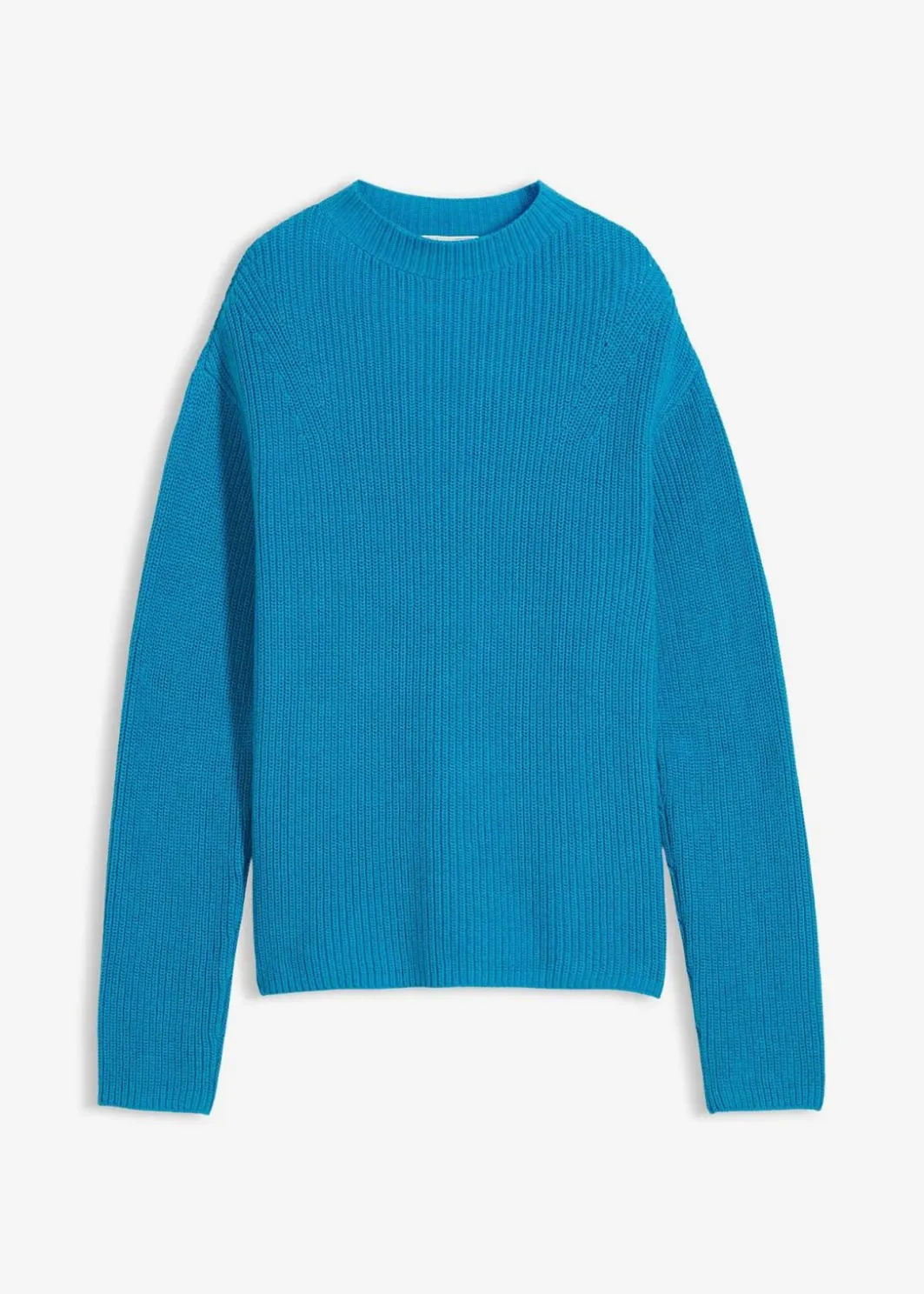 New Rippstrickpullover aus reiner Bio-Baumwolle Damen Bekleidung·Umstandsmode|Strickmode