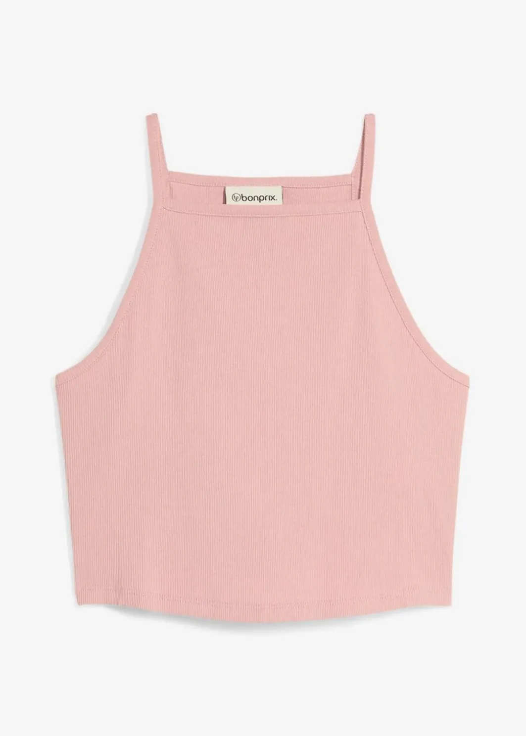 Damen bonprix Nachhaltigere Materialien|Shirts & Tops|Ripp-Top aus reiner Bio-Baumwolle