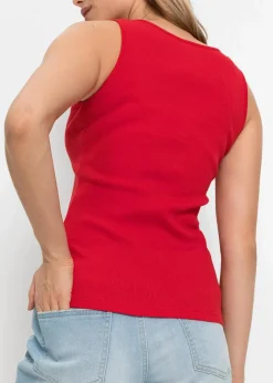 New Ripp-Top mit Reißverschluss Damen Shirts & Tops|Nachhaltigere Materialien