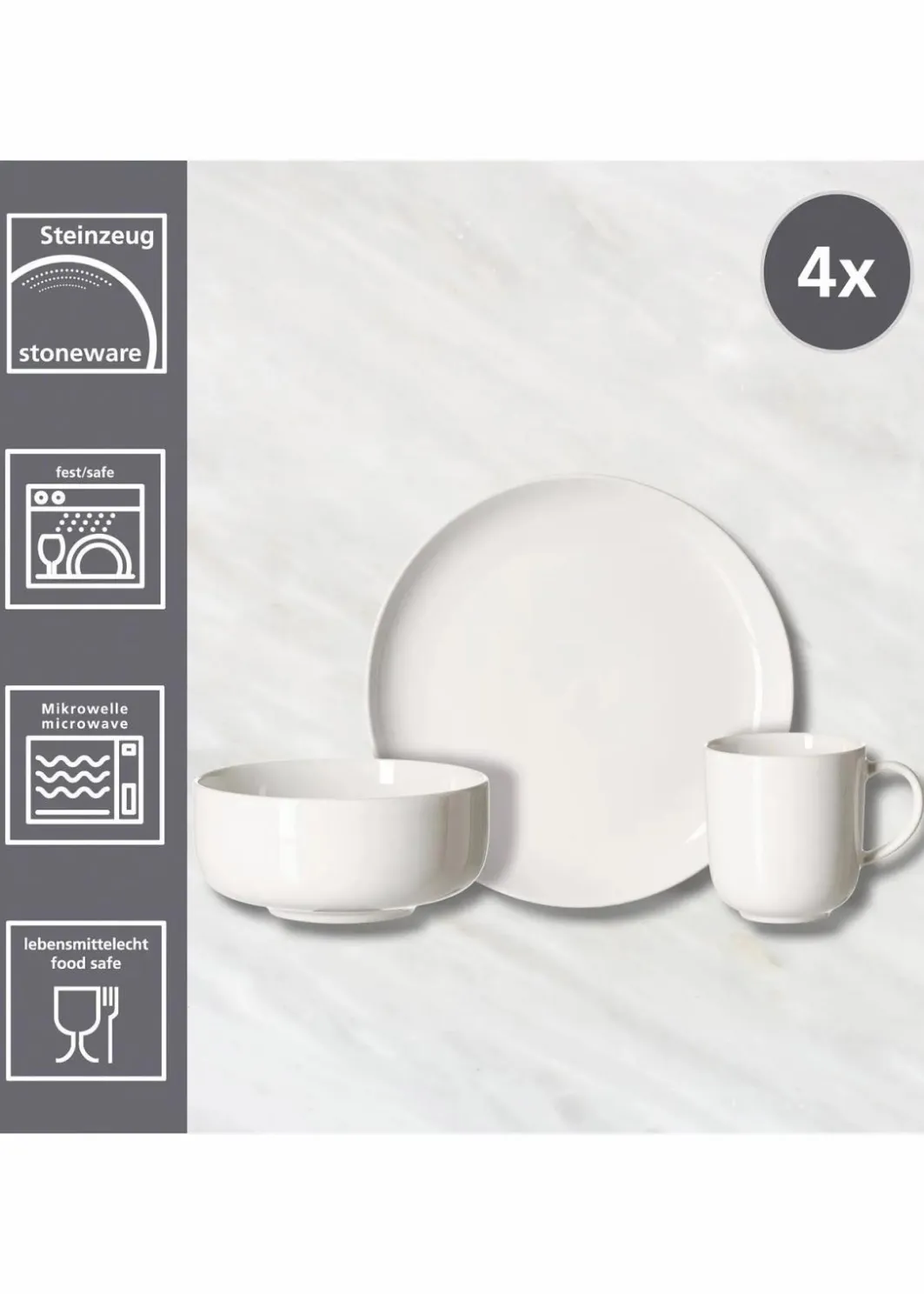 New Frühstücksservice (12-tlg. Set) Geschirr & Servieren|Weihnachtsdeko & -Textilien·Tischdekoration
