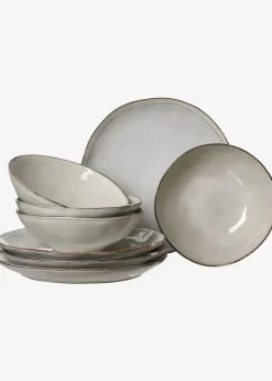 Discount Geschirr-Set (8-tlg. Set) Geschirr & Servieren