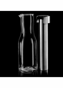 Sale Wasserkaraffe 1 L mit Edelstahl-Kühlstab Geschirr & Servieren|Wohnaccessoires