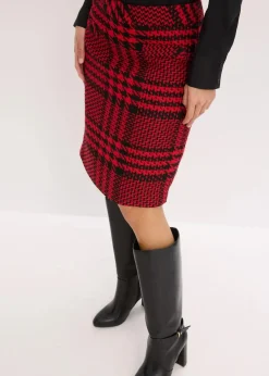 Discount Rock aus softem Bouclégarn Damen Röcke|Bekleidung·Sportbekleidung