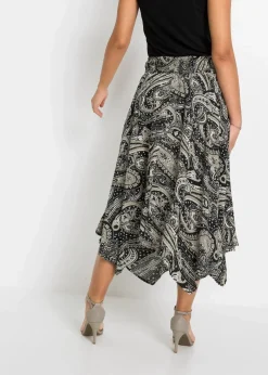 Outlet Rock mit asymmetrischem Saum Damen Röcke|Nachhaltigere Materialien