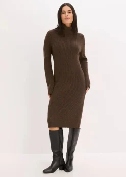 Sale Rollkragen Rippstrickkleid Damen Bekleidung·Umstandsmode|Bekleidung·Pullover & Strickjacken