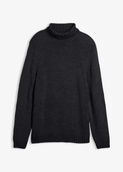 Herren bonprix Große Größen|Pullover & Strickjacken|Rollkragenpullover
