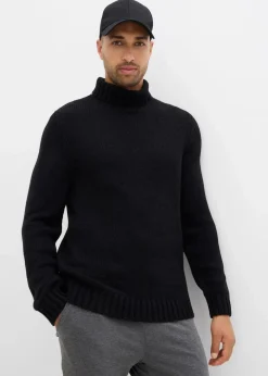 Herren bonprix Große Größen|Pullover & Strickjacken|Rollkragenpullover