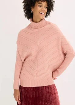 Rollkragenpullover Damen Bekleidung·Umstandsmode|Strickmode