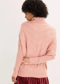 Rollkragenpullover Damen Bekleidung·Umstandsmode|Strickmode