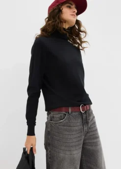Rollkragenpullover Damen Bekleidung·Umstandsmode|Strickmode