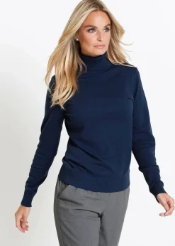 Discount Rollkragenpullover Damen Pullover & Strickjacken|Basics