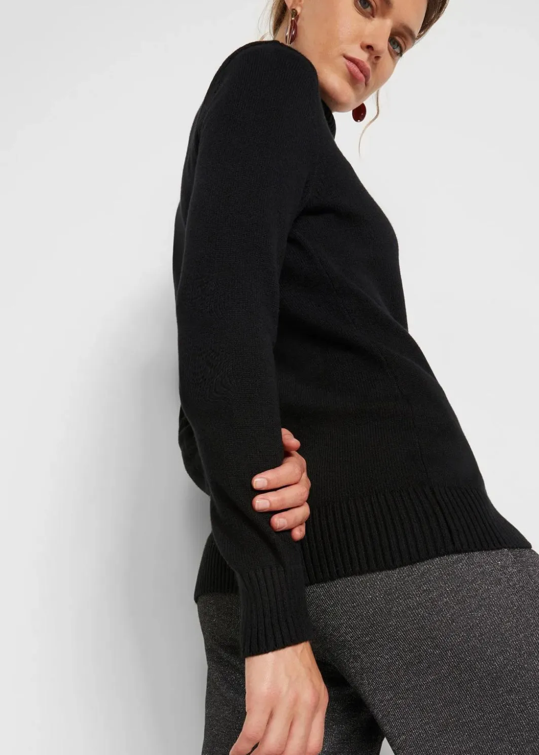 Damen bonprix Bekleidung·Umstandsmode|Strickmode|Rollkragenpullover