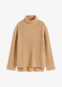 Best Rollkragenpullover aus reiner Baumwolle Damen Pullover & Strickjacken|Strickmode