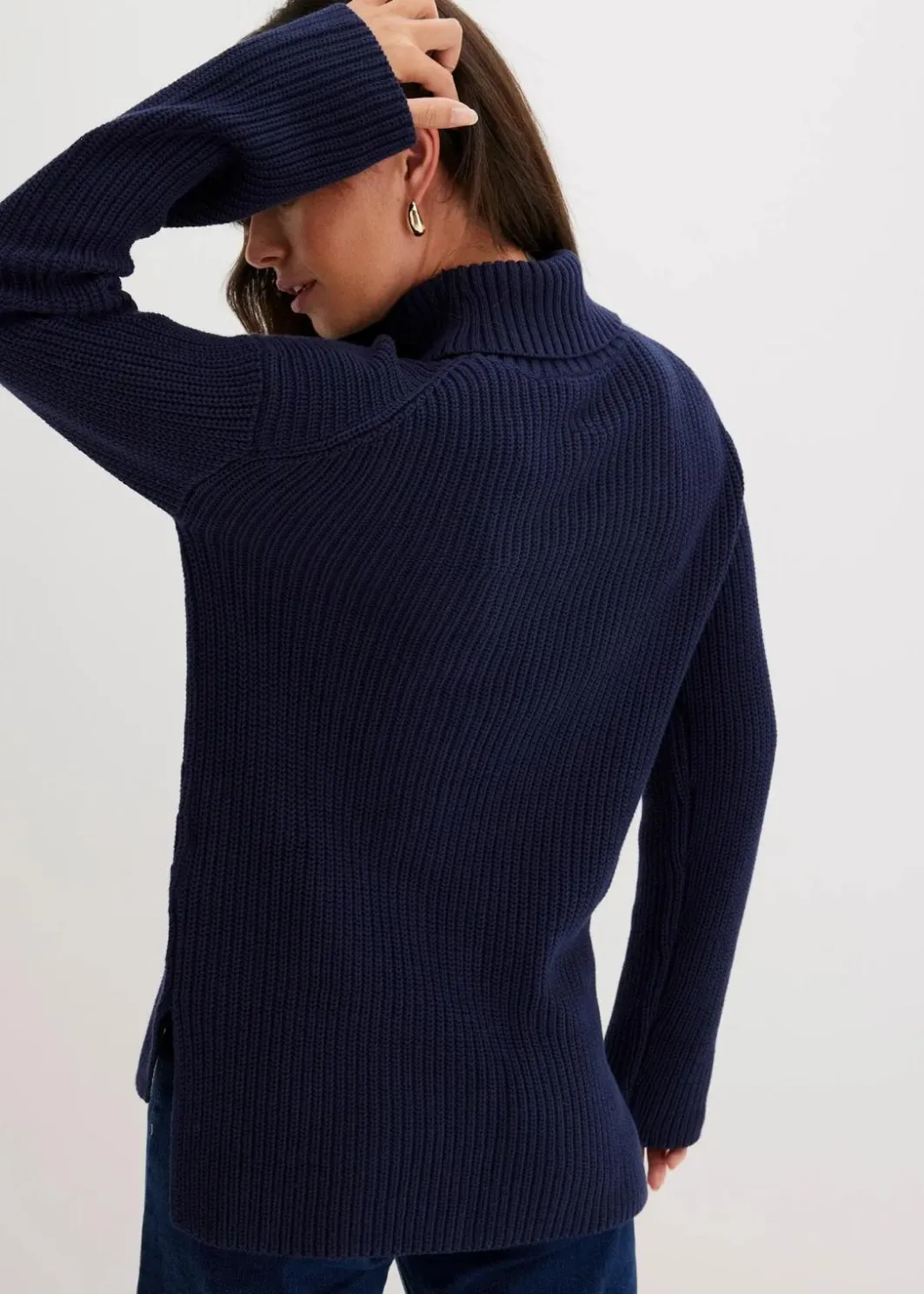 Online Rollkragenpullover aus reiner Baumwolle Damen Bekleidung·Umstandsmode|Bekleidung·Jeans