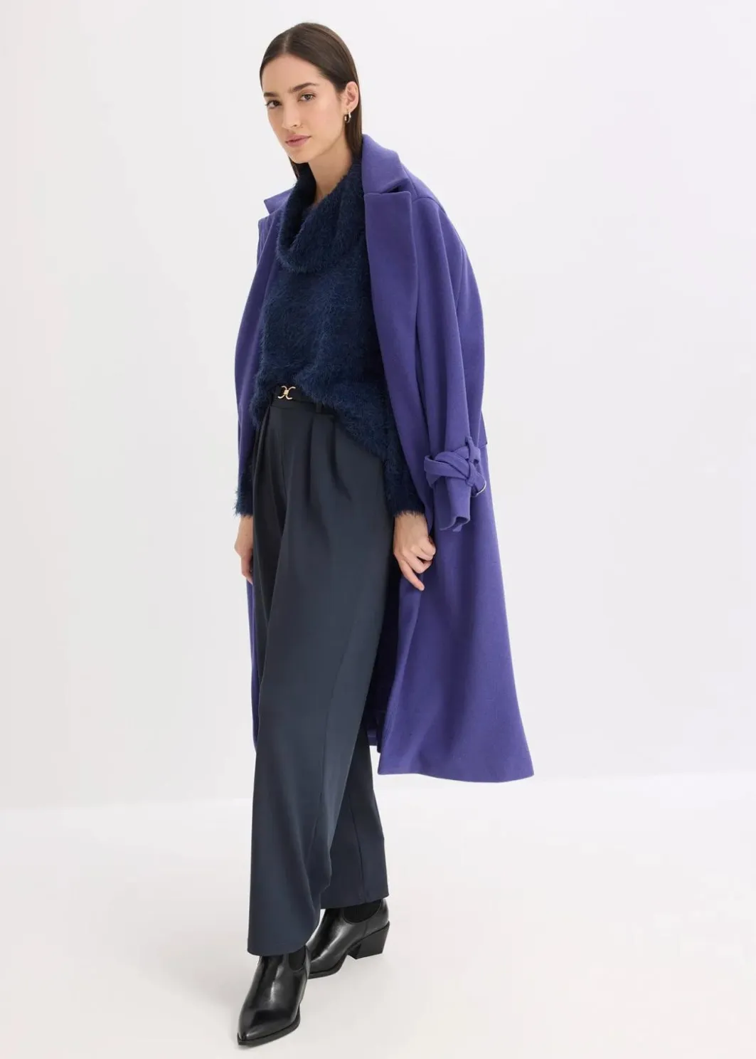 Damen bonprix Bekleidung·Umstandsmode|Pullover & Strickjacken|Rollkragenpullover aus weichem Federgarn