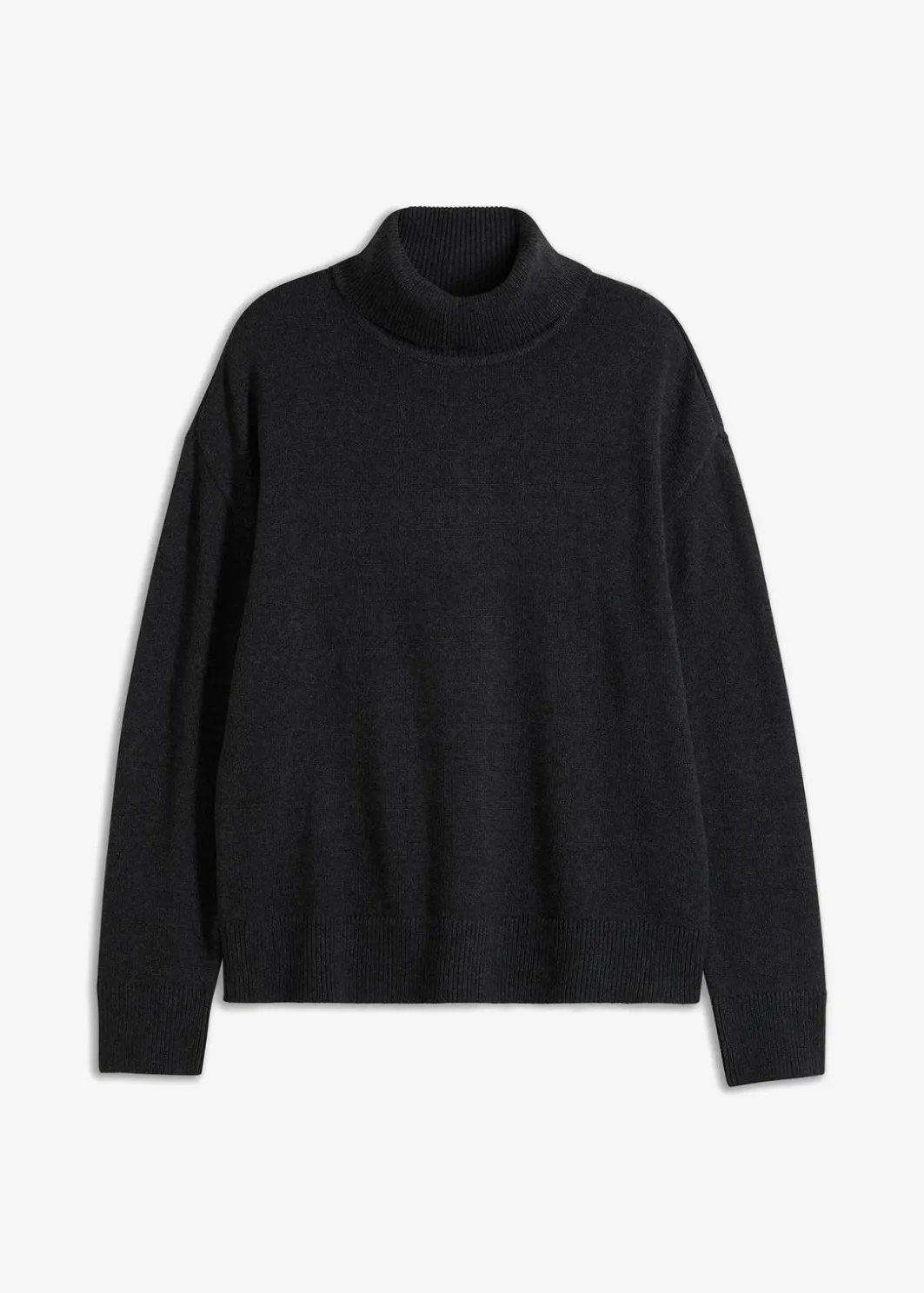 Discount Rollkragenpullover mit Baumwolle, Loose Fit Herren Große Größen|Pullover & Strickjacken