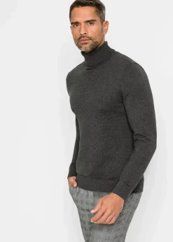 New Rollkragenpullover mit Kaschmir Herren Pullover & Strickjacken|Große Größen