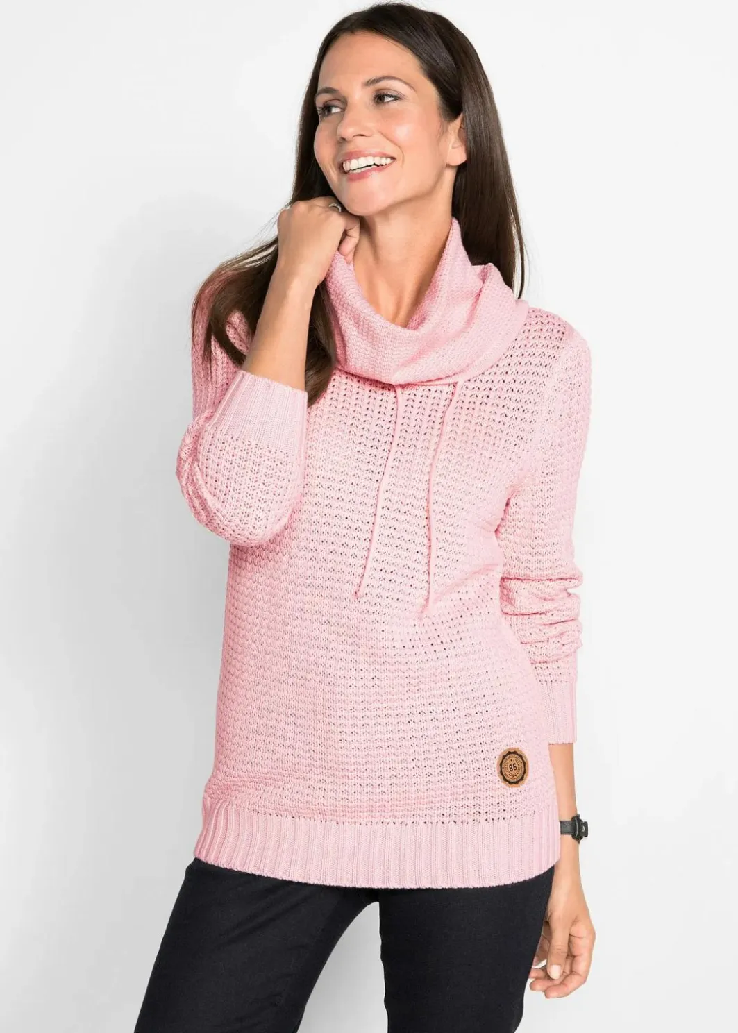 Online Rollkragenpullover mit Kordeln Damen Bekleidung·Umstandsmode|Pullover & Strickjacken