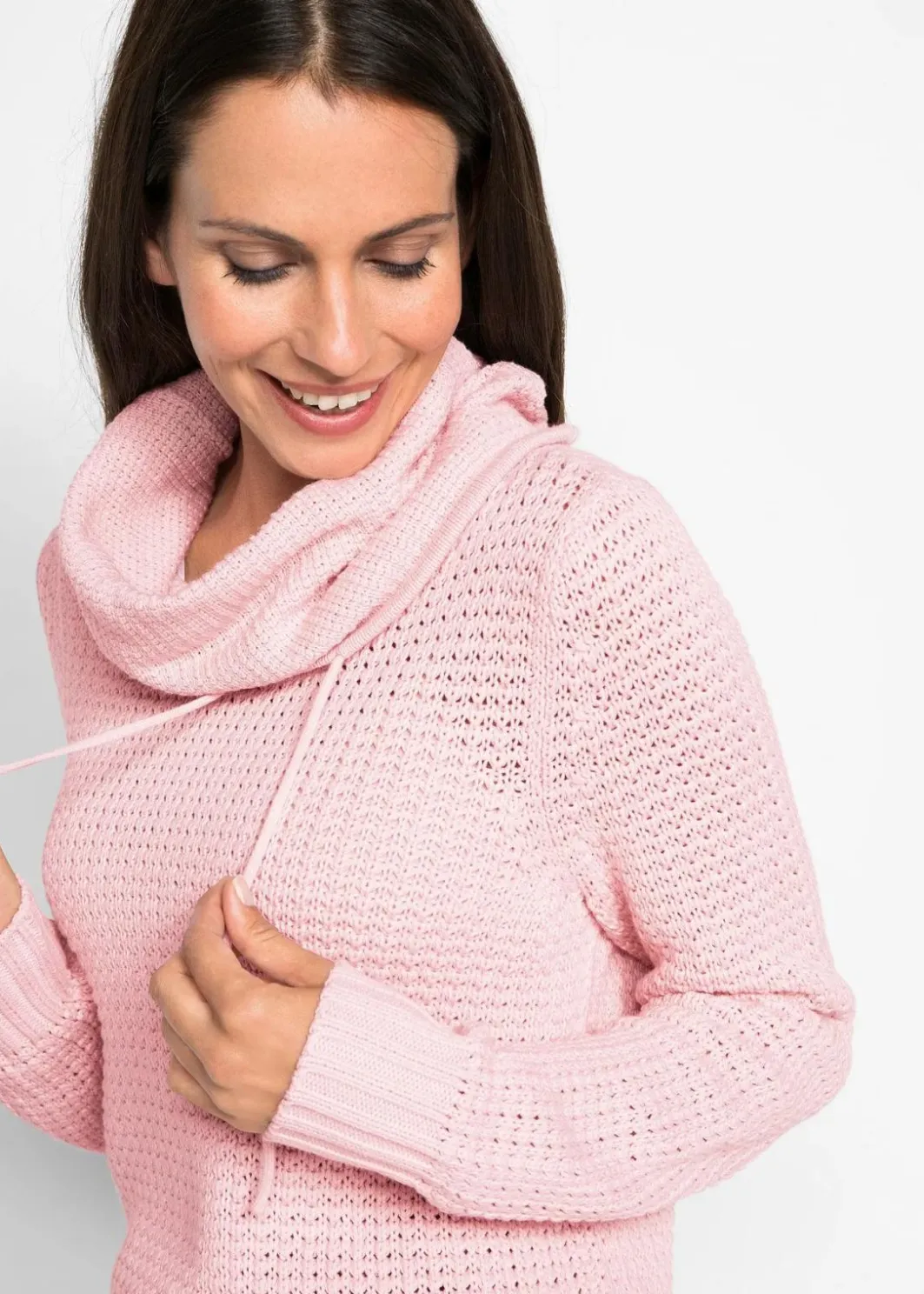 Online Rollkragenpullover mit Kordeln Damen Bekleidung·Umstandsmode|Pullover & Strickjacken