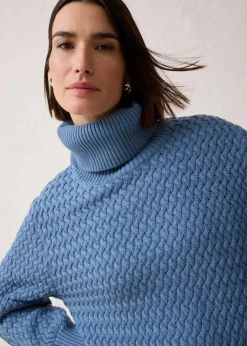 Damen bonprix Bekleidung·Umstandsmode|Bekleidung·Jeans|Rollkragenpullover mit Merinowolle