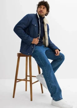 Herren bonprix Große Größen|Basics|Rollkragenpullover mit Rippbündchen