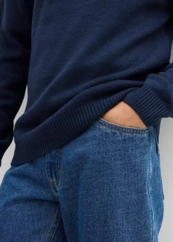 Herren bonprix Große Größen|Basics|Rollkragenpullover mit Rippbündchen