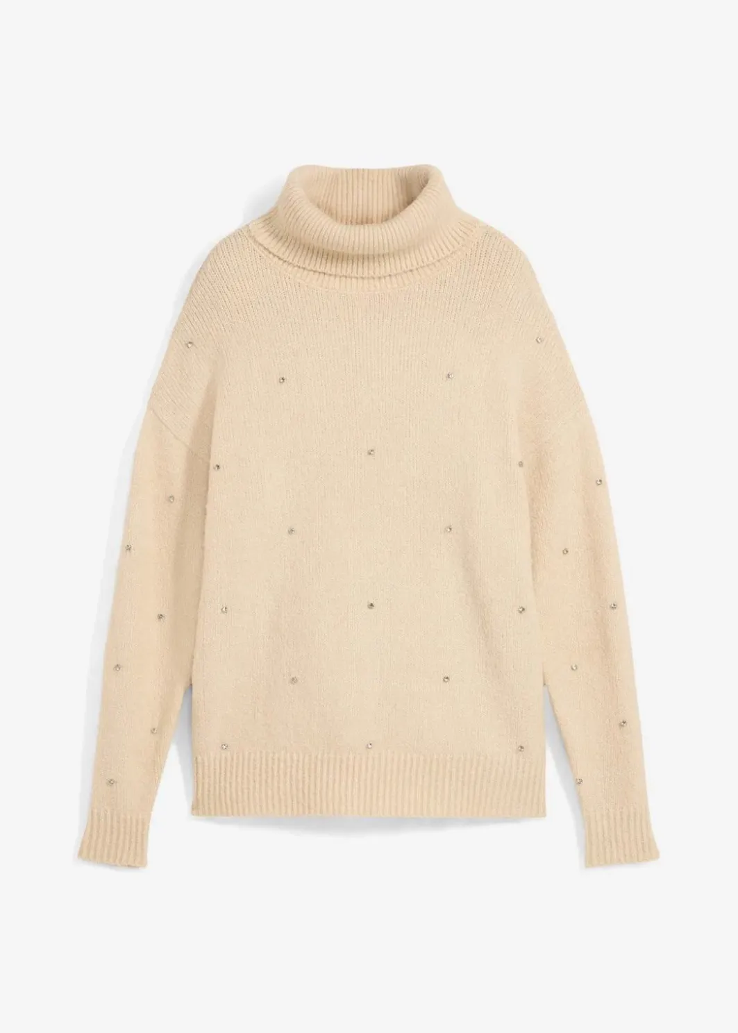 Sale Rollkragenpullover mit Strasssteinen Damen Bekleidung·Umstandsmode|Bekleidung·Jeans