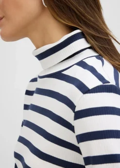 Damen bonprix Bekleidung·Röcke|Basics|Rollkragenshirt aus reiner Baumwolle