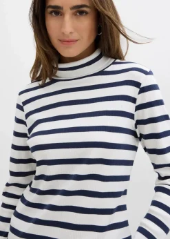 Damen bonprix Bekleidung·Röcke|Basics|Rollkragenshirt aus reiner Baumwolle