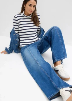 Damen bonprix Bekleidung·Röcke|Basics|Rollkragenshirt aus reiner Baumwolle