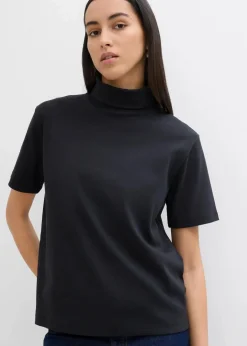 Sale Rollkragenshirt aus reiner Bio-Baumwolle Damen Shirts & Tops