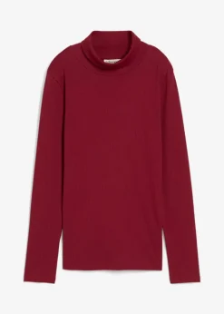 Discount Rollkragenshirt aus reiner Baumwolle Damen Nachhaltigere Materialien|Shirts & Tops