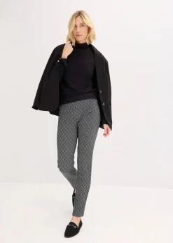 Best Rollkragenshirt mit dekorativen Knöpfen Damen Shirts & Tops