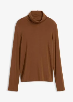 Hot Rollkragenshirt mit Woll-Anteil Damen Premium|Shirts & Tops
