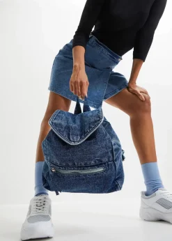 Outlet Rucksack aus Denim Damen Taschen