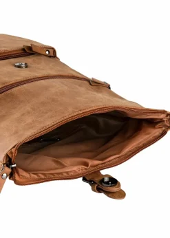 Damen bonprix Taschen|Rucksack mit Außentasche und Schnallendetail