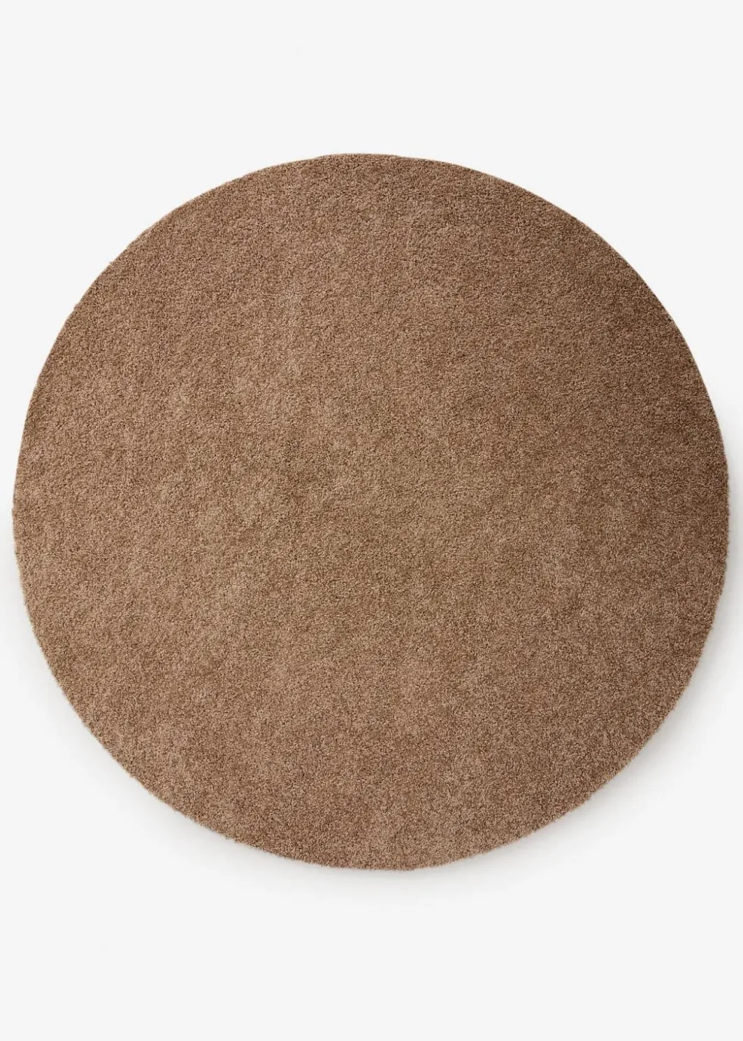 Runder waschbarer Teppich mit weichem Flor Runde Teppiche|Veloursteppiche