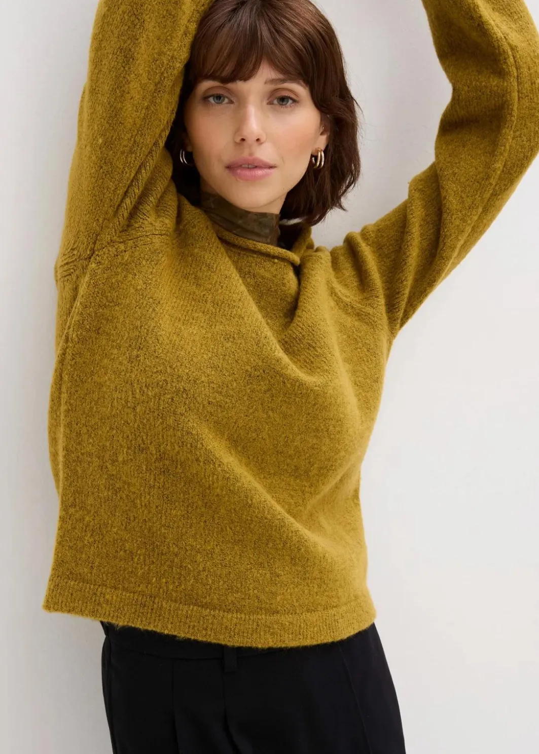New Rundhalspullover Damen Bekleidung·Umstandsmode|Bekleidung·Jeans