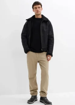Clearance Rundhalspullover aus weichem Baumwollmix, Loose Fit Herren Große Größen|Pullover & Strickjacken