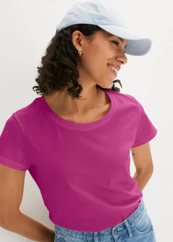 Outlet Rundhals-Shirt (5er-Pack) Damen Shirts & Tops|Basics