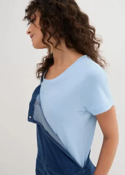 New Rundhals-Shirt (5er-Pack) Damen Shirts & Tops|Basics