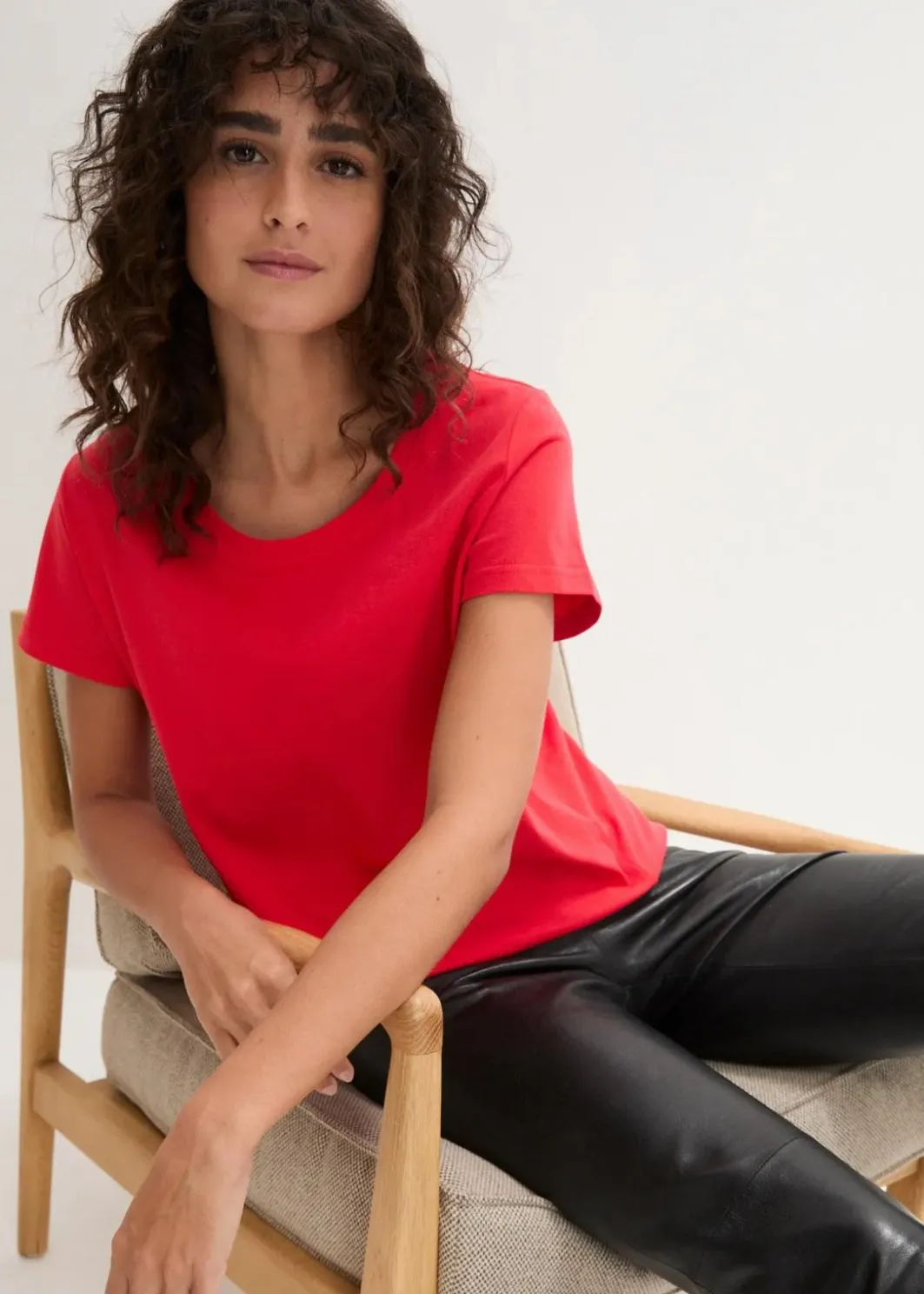 Outlet Rundhals-Shirt (5er-Pack) Damen Shirts & Tops|Basics