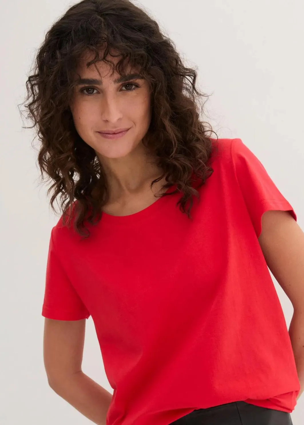Outlet Rundhals-Shirt (5er-Pack) Damen Shirts & Tops|Basics