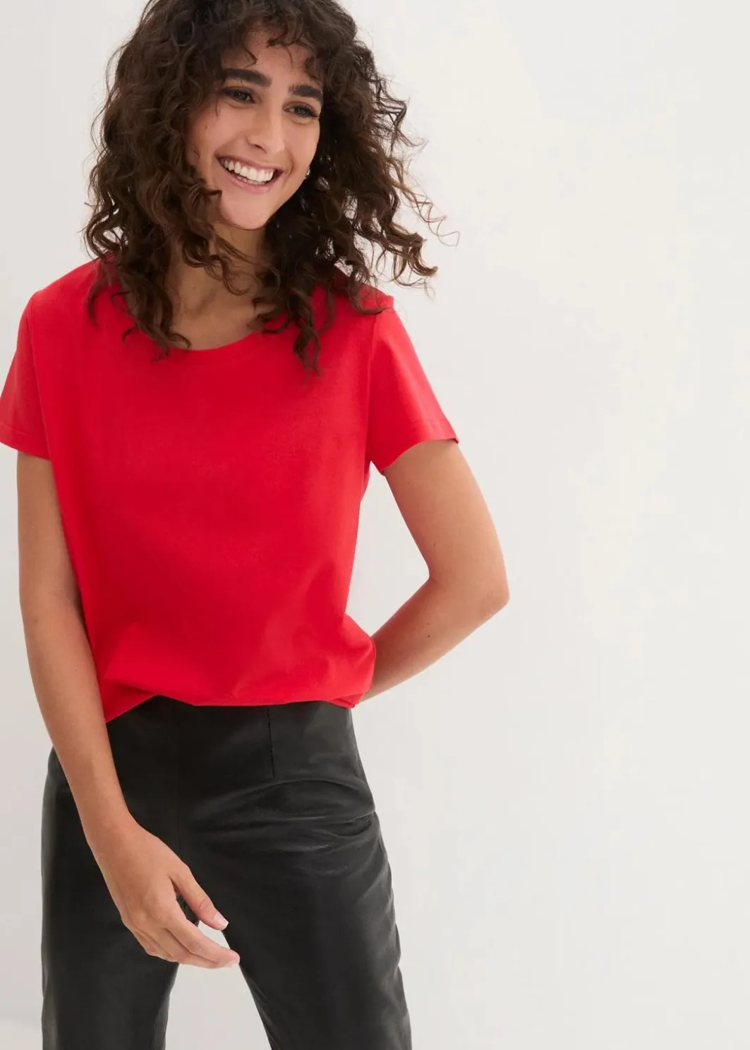 Outlet Rundhals-Shirt (5er-Pack) Damen Shirts & Tops|Basics