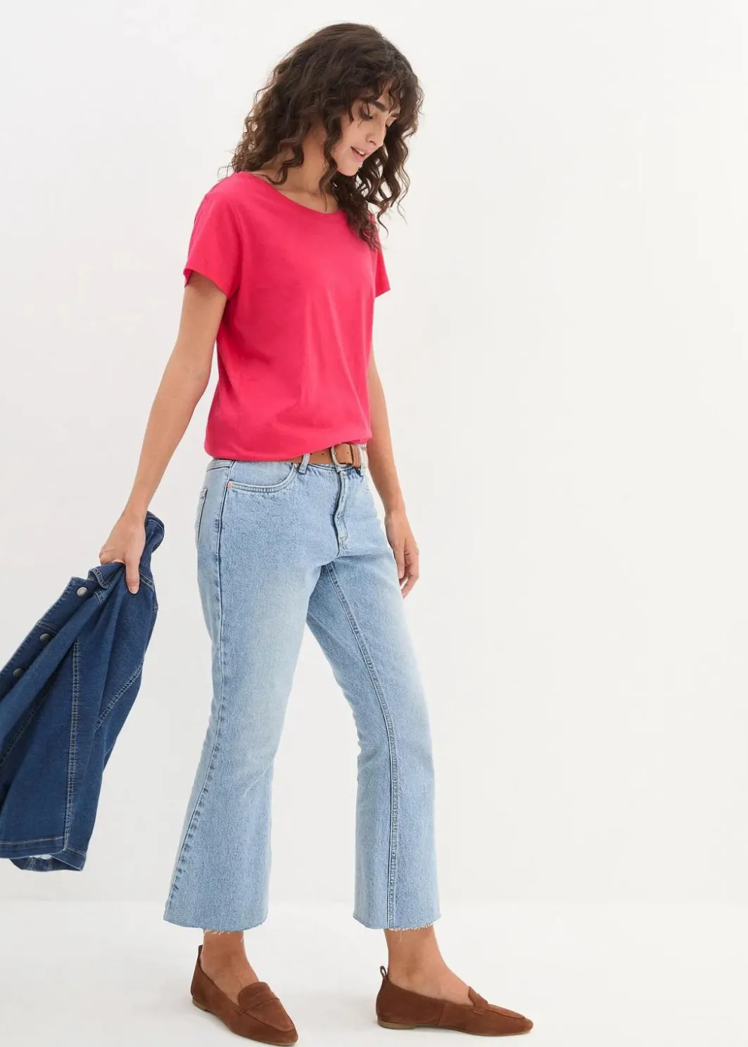 Hot Rundhals-Shirt (5er-Pack) Damen Shirts & Tops|Basics