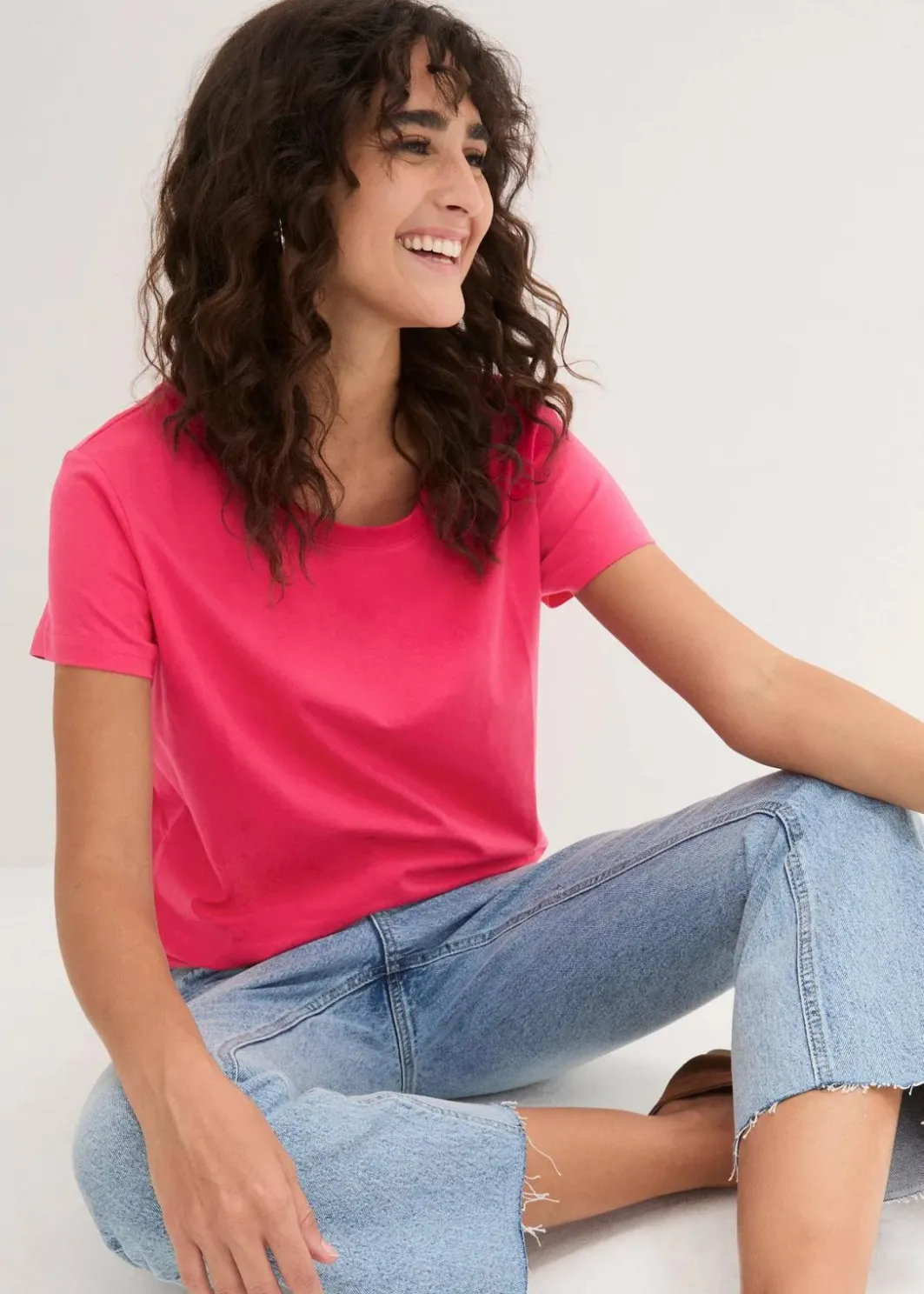 Hot Rundhals-Shirt (5er-Pack) Damen Shirts & Tops|Basics