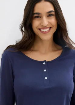 Damen bonprix Bekleidung·Röcke|Basics|Rundhalsshirt aus reiner Bio-Baumwolle