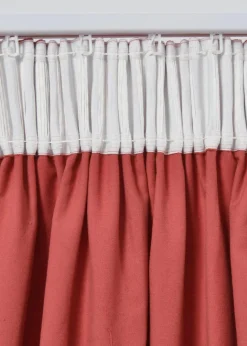 bonprix Vorhänge|Samt Vorhang aus Bio Baumwolle (1er Pack)